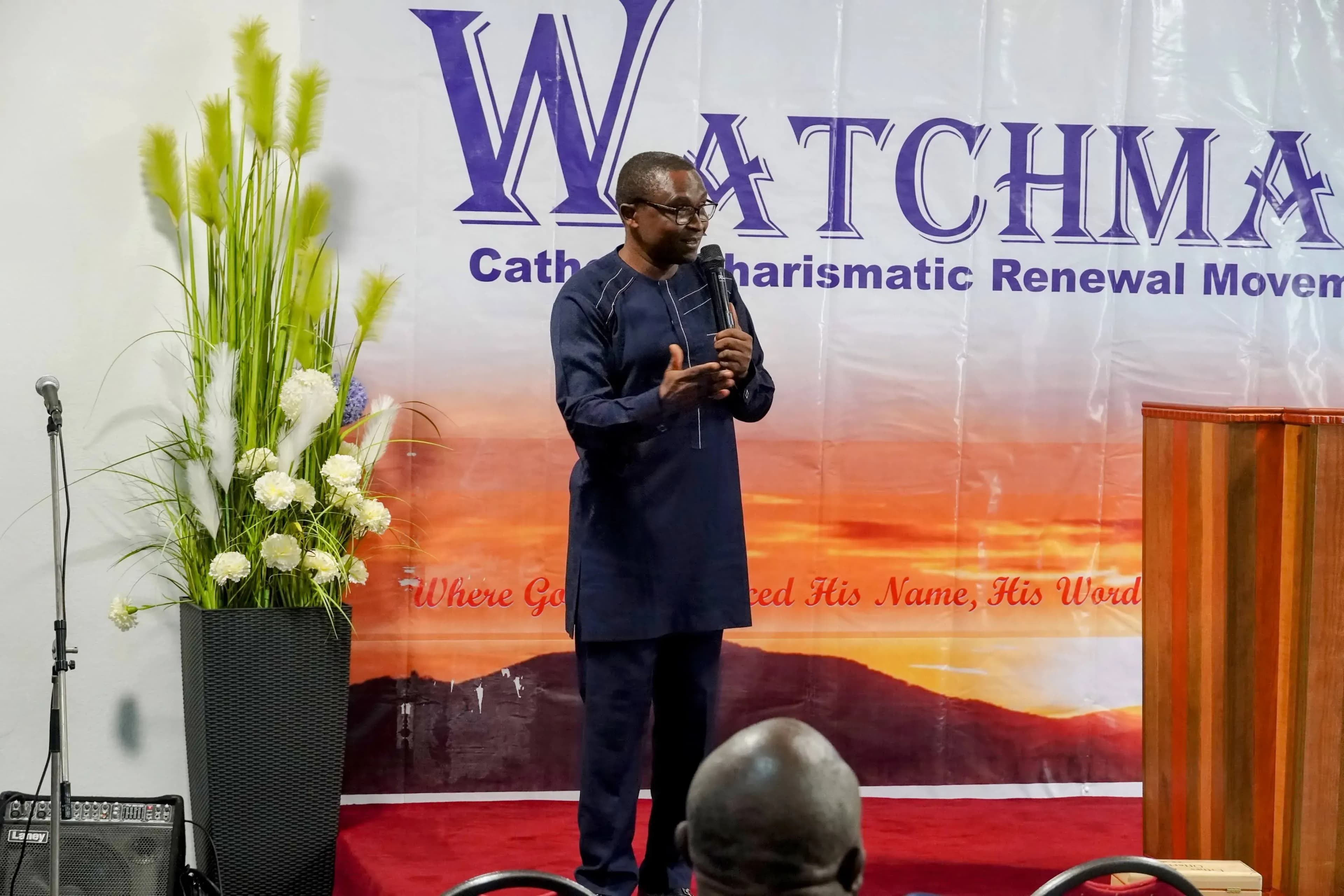 Pastor at Church