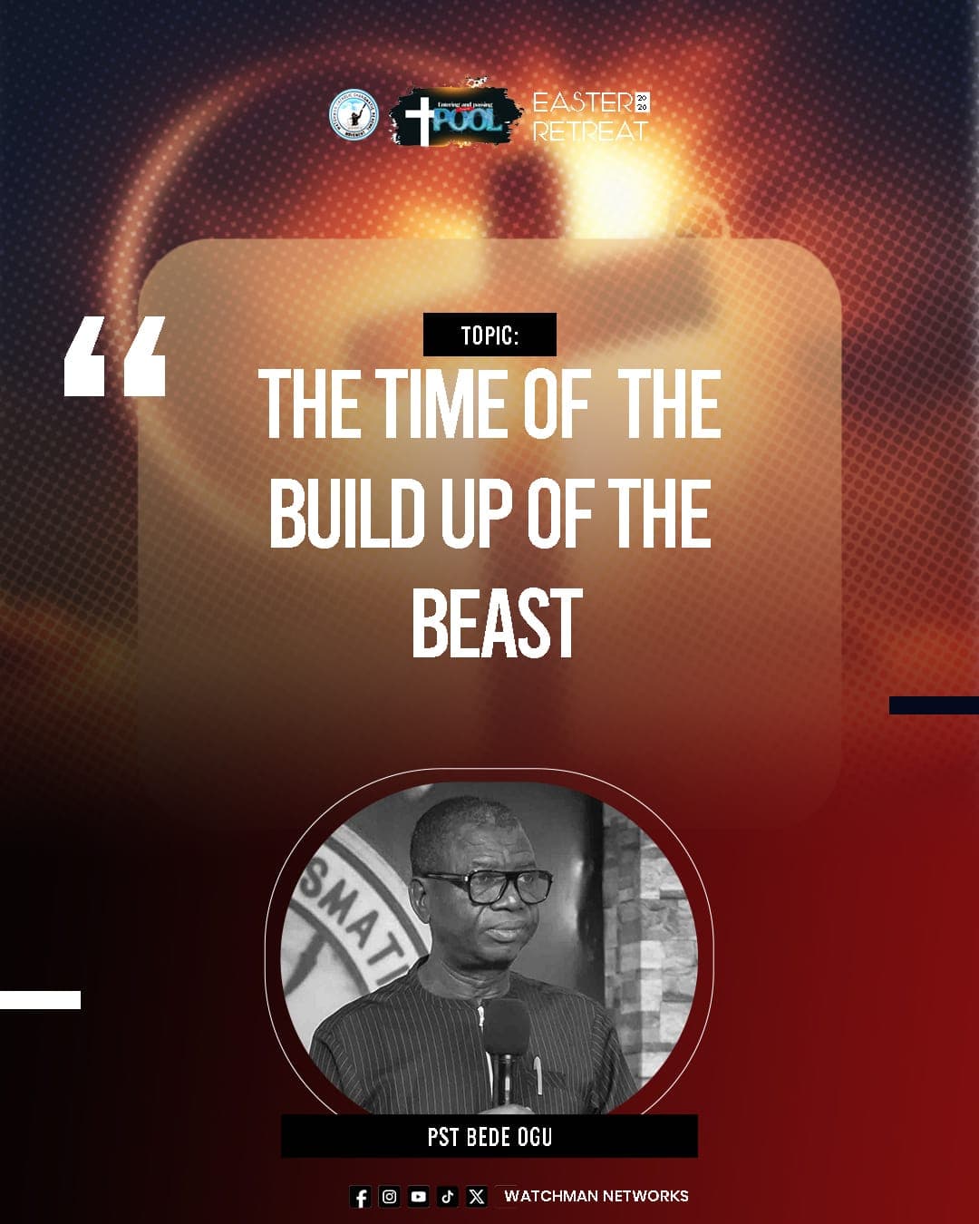 A time of the build up of the beast - EASTER 2026