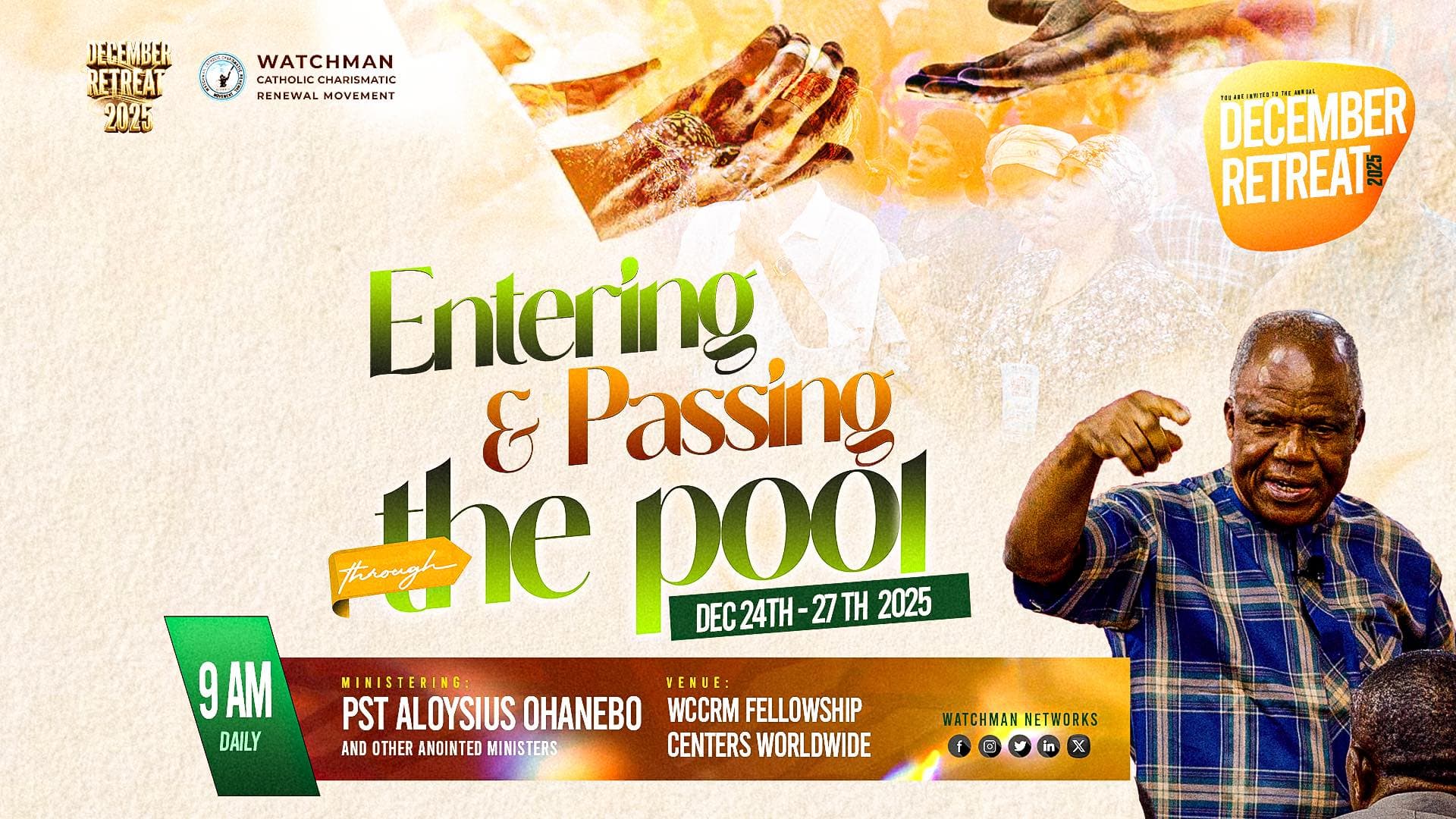 December Retreat 2025 Poster