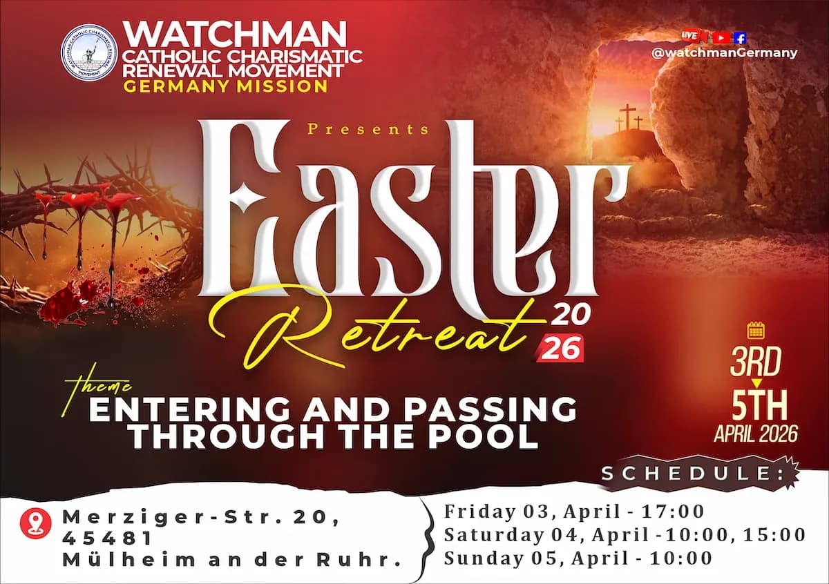 Easter Retreat 2026 Poster